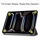 Apple iPad Pro 11\'\' (2024) (A2837 A2925) PU Leather Protective Tri-fold Book Case Cover, Black
