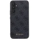 Guess Samsung Galaxy S23 FE Case 4G Metal Gold Logo, Gray
