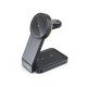 Tech-Protect QI15W-A28 MagSafe 3in1 Inductive Charger with Smartphone / Apple Watch / AirPods Stand - Black