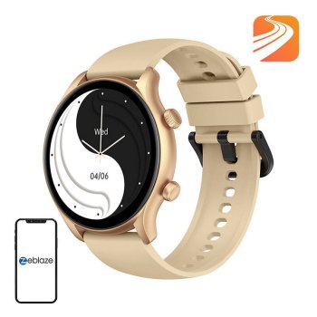 Smartwatch Zeblaze Btalk 3 Plus Gold 1.39" HD