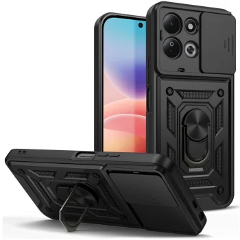Tech-Protect CamShield Pro Case for Xiaomi Redmi 17 4G / 5G, Black