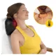 4FIZJO SHIATSU ULTRA+ Heated Neck Massage Cushion Pillow Body Massager, Black
