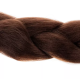 Kanekalon Synthetic Afro Braids for Hairstyles 60cm, Brown
