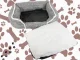 Soft and Comfortable Dog Bed with Cushion, Size M