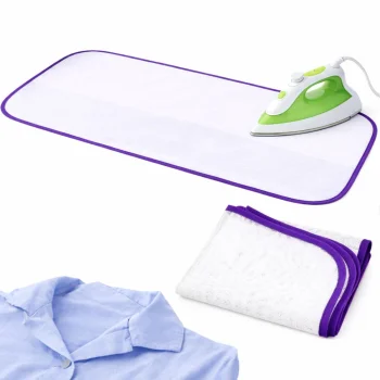 Protective Ironing Mesh Heat-Resistant Pressing Cloth 90x40 cm, Purple