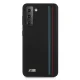 BMW Samsung Galaxy S21+ Case Silicone Stripes M Collection, Black