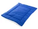 Fabric pet bed for dogs and cats, 54x44 cm, blue