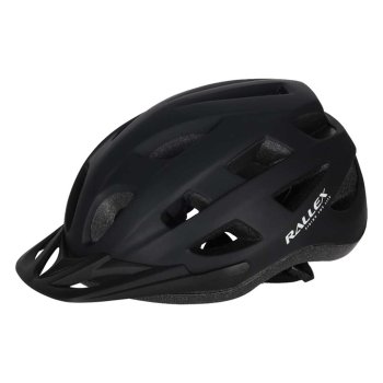RALLEX Adjustable Bike Helmet for Adults L 58-62cm, black