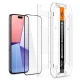 Spigen GLAS.TR EZ FIT FC Tempered Glass for iPhone 15 Pro Max (2-Pack), Black