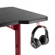 NanoRS RS163 RGB LED Gaming Desk, Black
