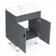 Multigarden ModernHome Bathroom Furniture Set with Sink and Mirror