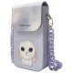 Nimmy Big Eyed Pet 2.0 Rabbit 3-in-1 Phone Bag + Wallet + Tracker Case, Purple