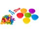 Small educational marine animals for children who are learning to count and sort, set of 36 el.