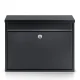 Humberg Mailbox HM-860, 37.5x30x12 cm, Black