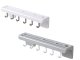 Wall-Mounted Knife and Kitchen Utensil Holder with 6 Hooks