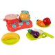 Play Food Cutting Set with Basket and Kitchen Accessories 22877