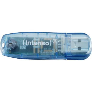 USB atmintinė Intenso Rainbow Line 4 GB USB 2.0, mėlyna