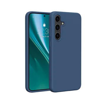 Etteri Silicone Case for Samsung Galaxy A17 5G / A18 5G, Dark Blue
