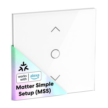 Smart WiFi Roller Shade Switch Meross MRS100MA Matter