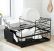 Divstāvu trauku žāvētājs Ruhhy, Melns | Two-tier Dish Dryer