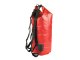 Waterproof dry bag backpack for kayaking, hiking, 30L, red