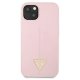 Guess iPhone 13 mini Case Silicone Triangle Purple