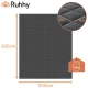 Ruhhy Sensory Weighted Blanket 200x220cm 10kg, Grey