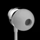 Dudao X10PRO Wired In-Ear Headphones, 3.5mm Jack, Remote Control - White