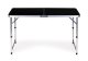 Folding Camping Table and 4 Stools Set MultiGarden, Black