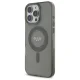 Guess iPhone 16 Pro Max Case IML Rhinestones MagSafe, Black