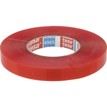 Tesa 04965 Double-Sided Adhesive Tape 50m x 19mm, Transparent