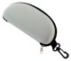 Protective Hard Shell Glasses Case with Zipper, Grey