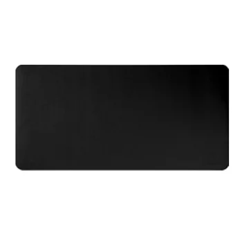 Large PVC Leather Mouse Pad, 1200x600x2 mm, Black