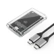 Orico TC10-MS mSATA USB-C 3.2 5Gb/s Disk Enclosure - Transparent