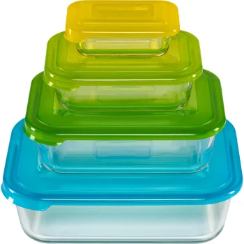 Joseph Joseph Nest Glass Food Storage Container Set, 4 pcs.