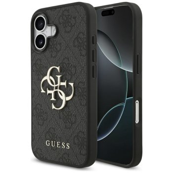 Guess 4G Big Logo Phone Case Cover iPhone 17 - Black