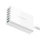 Blitzwolf BW-S15 6-Port USB Mains Charger, 60W, QC 3.0, White