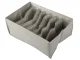 Underwear Drawer Organizer for Bras and Socks, 7 Compartments