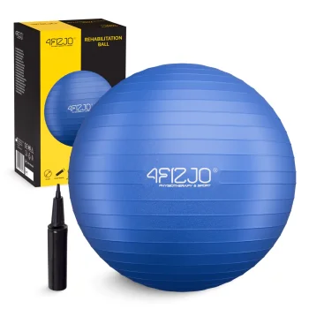 4FIZJO Reh Ball 55 cm Exercise Gym Ball, Blue