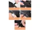 Elastic No-Tie Shoelaces 100cm with Metal Clasps, Black, 2 pcs.