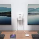Tech-Protect PCL3x4 Power Strip, 3x AC, 2x USB-A, 2x USB-C, White