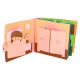 Felt Sensory Activity Book House 3D with Movable Parts