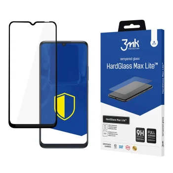 3mk HardGlass Max Lite Tempered Glass for TCL 505, Black