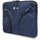 BMW Nylon Pockets & Metal Logo Sleeve 14\" Laptop Bag - Navy Blue