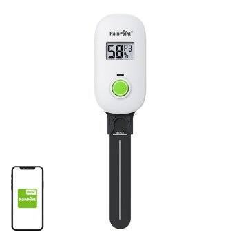 Smart WiFi Soil Moisture Meter RainPoint HCS026FRF App Control