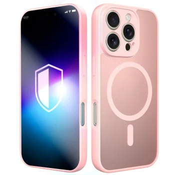 3Mk Protection Misty MagCase for iPhone 16 Pro Max, Pink