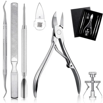 Ingrown Toenail Care Kit with Clippers and Tools