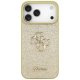 Guess Fixed Glitter Big 4G Phone Case Cover iPhone 17 Pro Max - gold