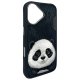Nimmy Big Eyed Pet 2.0 Panda Case for iPhone 16, Black