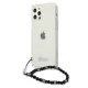 Guess iPhone 12 Pro Max Case Pearl Collection, Transparent